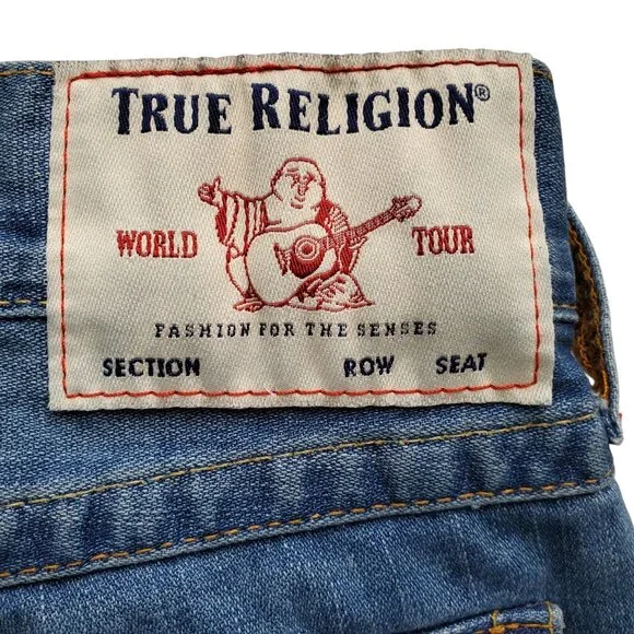 TRUE RELIGION Ricky Flap SN Straight Leg Men's 32 x 34 - Picture 7 of 16